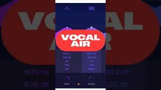 Add Smooth Vocal Air to Your Voice - Pro Mixing Tip #shorts