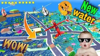 Tsunami in dude theft wars😲 || funny dude theft wars .Exe 😂😂 || thuglife