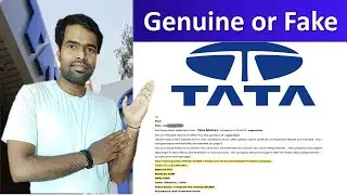 Tata Motors Offer Letter is it Genuine or Fake | How to Check | #EmploymentGuruji #Job_Dekho