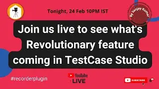 What's Revolutionary feature coming in TestCase Studio?