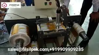 Table Top Winder #rewinder Machine for Batch #Coding, #windingrewinding - Filsilpek - +919054294961