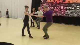 Atlanta Swing Classic 2018. !st Place Robert Royston & Victoria Henk.