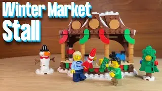 LEGO Winter Market Stall - Review 40602