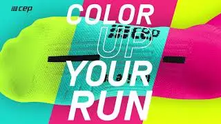 CEP I Color up your run - NEON Compression Socks