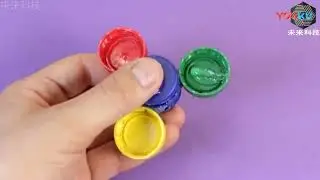 Future Technology  How to make an fidgete spinner with a bottle cap