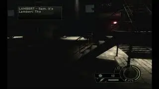 (Xbox) Splinter Cell Double Agent - Killing Moss in JBA Headquarters with a turret