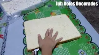 COMO MONTAR BOLO DENTRO DA FORMA