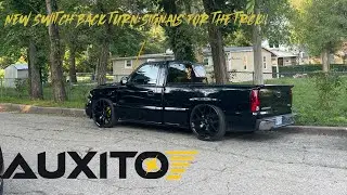 AUXITO 3157 Switchback LED Turn Signal Light Bulb for 2004 Chevrolet Silverado 1500