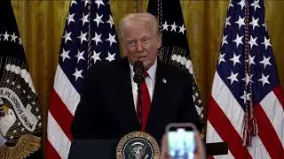 President Trump Throws Shade at 'Radical gender Ideology' as He Speaks for Women's History Month