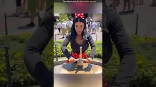 Challenge Pulling Sword Out OF The Stone At Disney World #shorts
