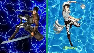 Showcase de Levi shiny y Bertholdt | Anime Fighters