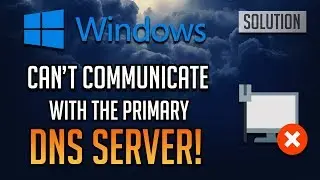 How to Fix Can't Communicate With The Primary DNS Server [2 Solutions] 2026