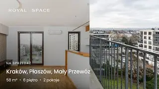 NA SPRZEDAŻ | Balkon z panoramą Krakowa | Mały Przewóz | Bagry | 58 m² | 2 pokoje