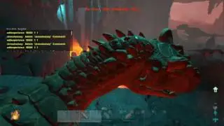 ARK Survival Evolved Tek Cave PS4 showcase & Volcano change Ascension gameplay