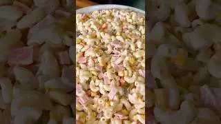Ensalada de Coditos (Sopa Pasta Fr&iacute;a Mexicana) #shorts