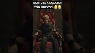 🥚SABIAS QUE Puedes eliminar a Salazar con Huevos Dorados Resident Evil 4  #residentevil4 #shorts