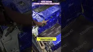 Tata Safari Sound Proofing Solutions | Noise Cancellation | Sound Deadening | Car Accessories