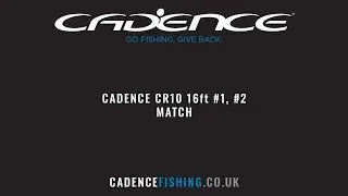 Cadence Fishing CR10 16ft Match Rods