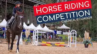 Our Family's 1st Horse Riding Competition at Cuenca Tenis & Golf Club [VLOG 1]