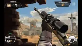 Sniper X With JASON STATHAM Gameplay - Android / iOS