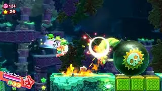 Kirby Star Allies - Grott Moon playthrough