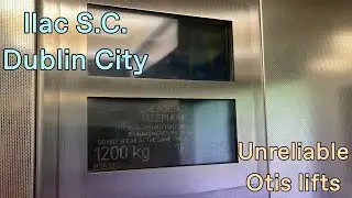 Unreliable Otis lifts at the Ilac Shopping Centre in Dublin City