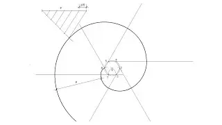 How to draw a involute of a hexagon