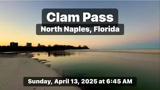 The Radiant Colors of Daybreak, 20 Minutes Before Sunrise at  Clam Pass in North Naples, Florida