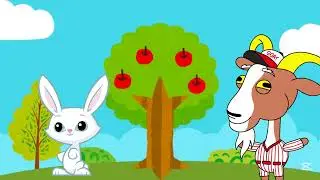 Rabbit and Goat, The Goat and the Rabbit: A Tale of Friendship  , Animal zoo for kids,anaya