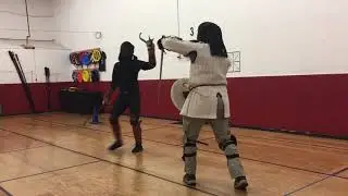 Chinese hook Sword vs Sword and shield