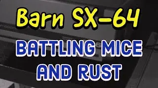 Barn find Commodore SX-64...complete with rust and mouse droppings