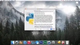 How to get a python program on a mac (Idle)