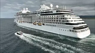 224m SEVEN SEAS GRANDEUR Visits Lough Foyle - DJI Mavic 3 Classic