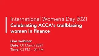 ACCA celebrates International Women's Day 2021