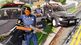GTA 5 ROLEPLAY POLICIAL - ROTA EM AÇÃO, OS BANDIDO TREME!