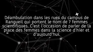 D&eacute;ambulation dans l&rsquo;univers des femmes scientifiques : une visite guid&eacute;e