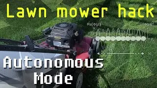 Lawn mower hack - How to automate your lawn mower DIY - Lawn mower tips and tricks!