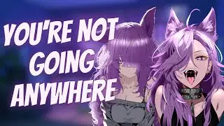 Alpha wolf sisters force you to stay in bed (F4A) [ASMR] [Tail brushing] [Ear blowing] [Heartbeats]