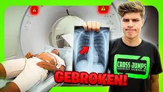 DANI BREEKT ZIJN RUG OP DE TRAMPOLINE! 🚑 Cross Jumps