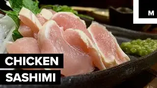 Raw chicken in restaurants