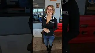 Amber Renee solved a big problem big thanks to Joe's Italian #amberrenee #kramerautoplex #saleshumor
