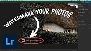 How To Add Watermarks in Adobe Lightroom