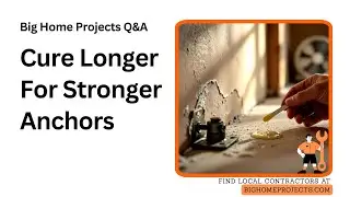 Overnight Cure: Epoxy Anchor Strength Routine
