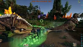 Ark Survival Evolved: Crystal Isles Beta Boss Fight