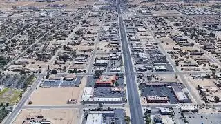 Hesperia, California View 3D | High Desert Aerial Flyover in 4K UHD