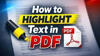 How to Highlight Text in a PDF for Free