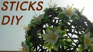 Easy DIY!!!  Amazing DIY Tree Branches Idea !!! Sticks Craft.