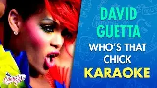 David Guetta - Who's That Chick (Karaoke) | CantoYo