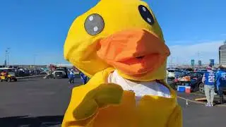 Giant Duck at Giants Game: 2021-2022 Fantasy Football Last Place Punishment