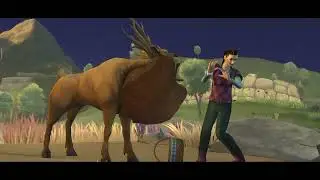 Harry Potter Hogwarts Mystery - Magical creatures - Final Animation - LEUCROTTA (FOGGY MOOR)